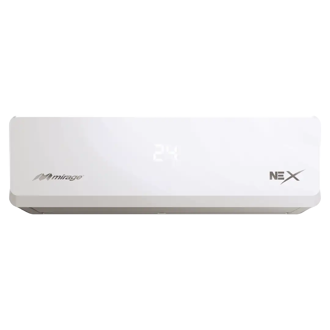 MINISPLIT MIRAGE NEX, ESTANDAR, 1TR, 220V, FRIO Y CALOR